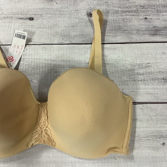 ABC American Breast Care Mastectomy Bra Womens 38B Beige Underwire 112 NEW - Picture 3 of 10